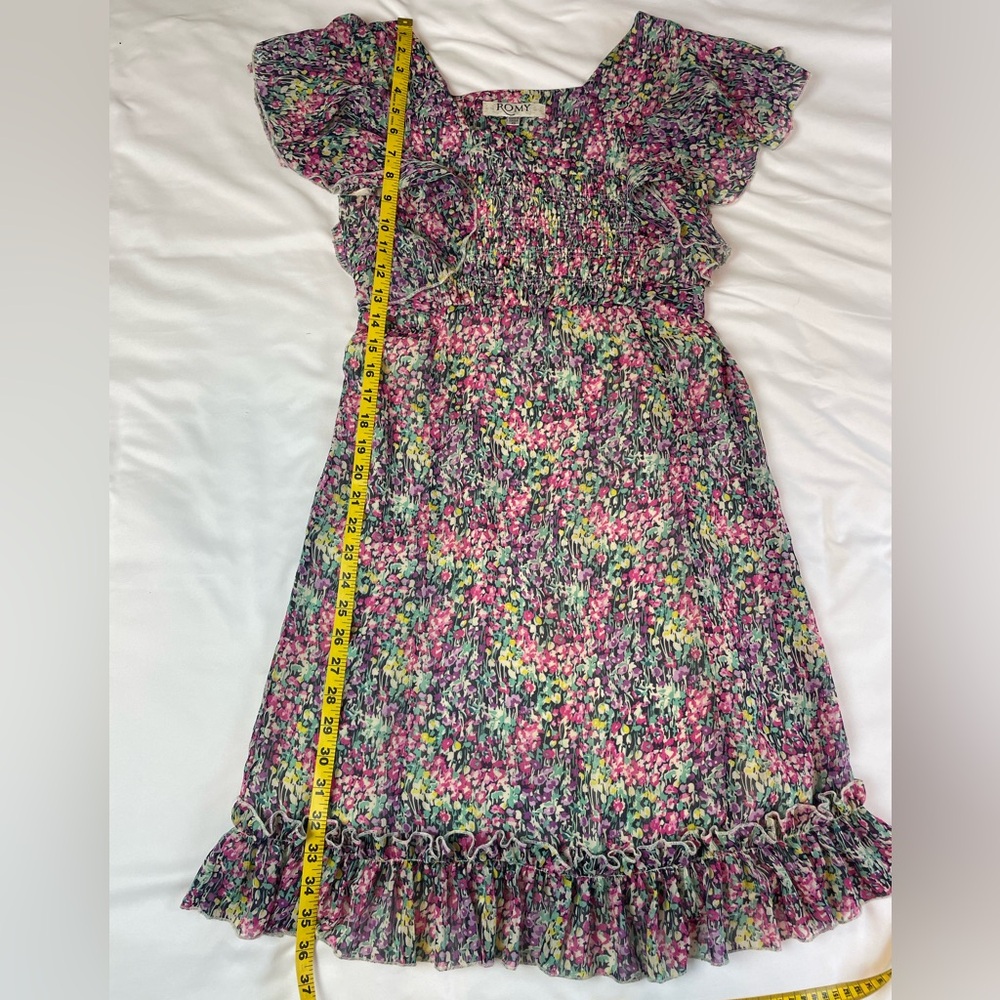 ROMY Floral Ruffle Dress - Picture 15 of 15